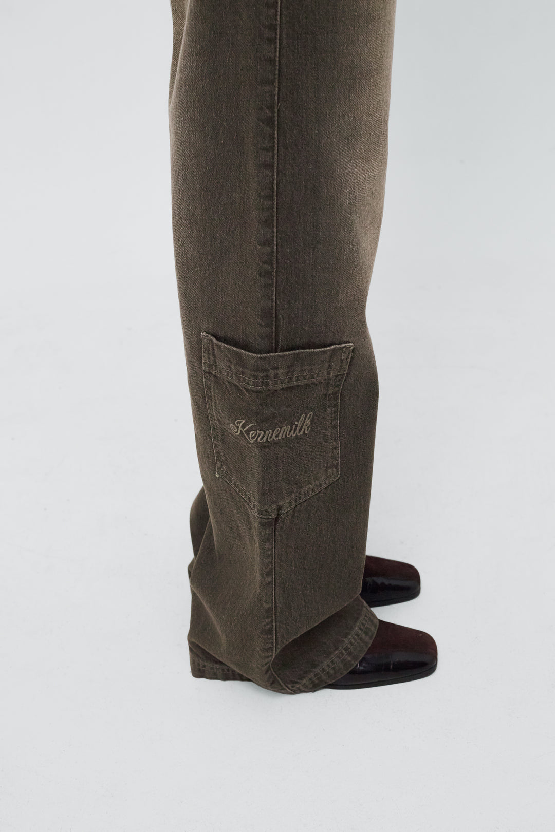 Mia Jeans Dusty Green