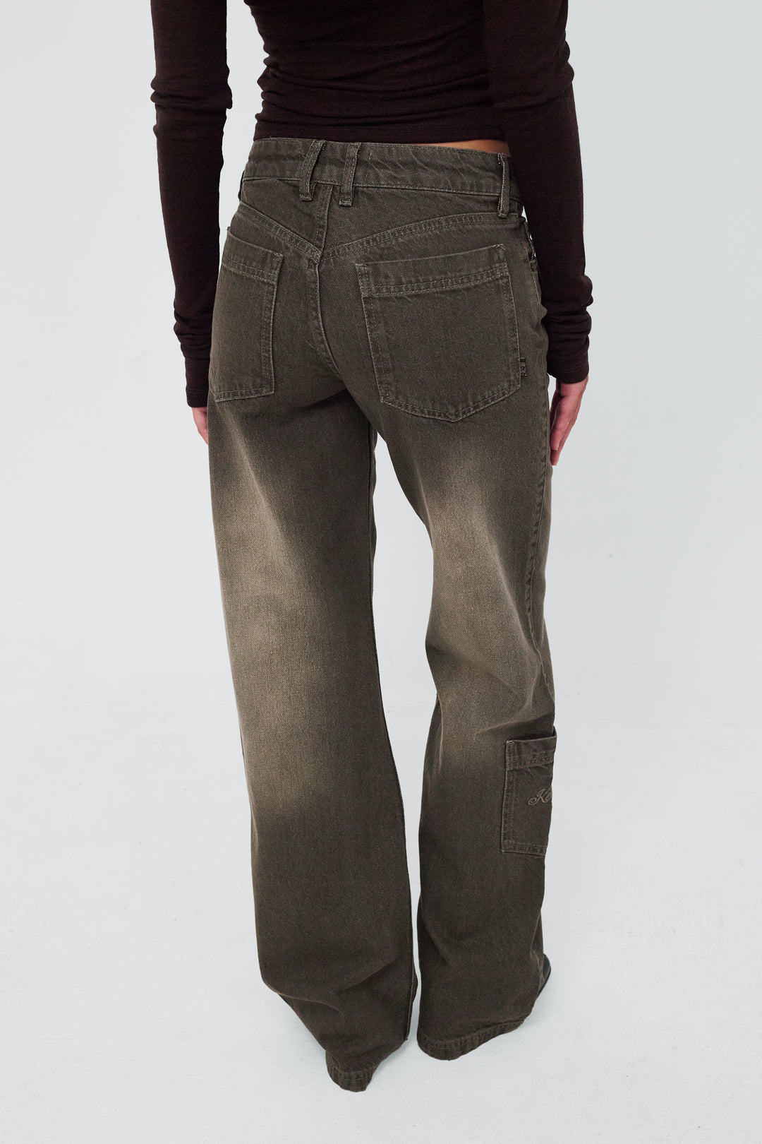 Mia Jeans Dusty Green