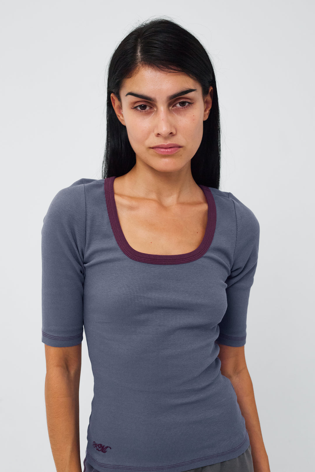 Mira T-Shirt Dusty Blue