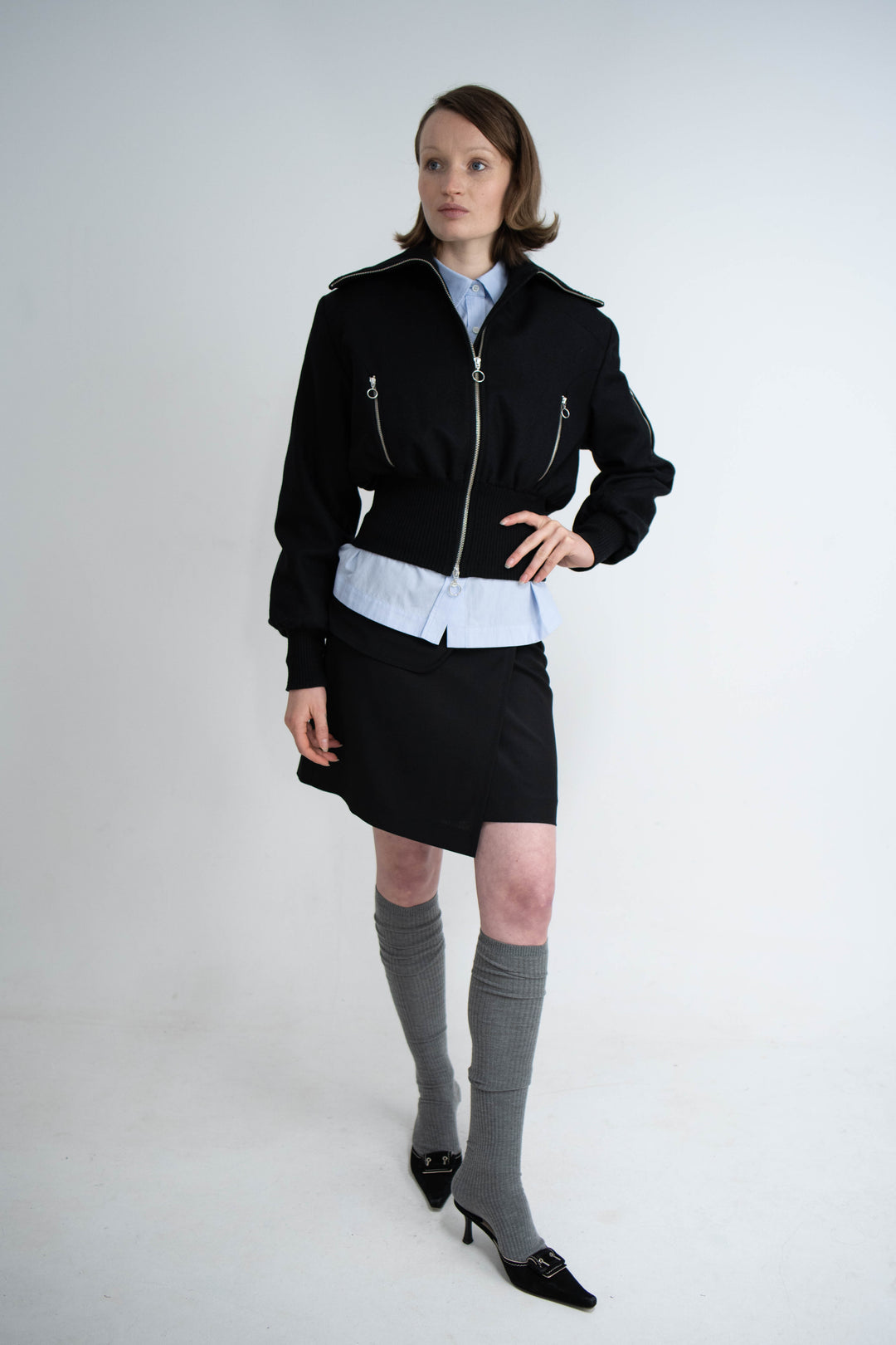 Pre-order Jet Bomber Wool Black