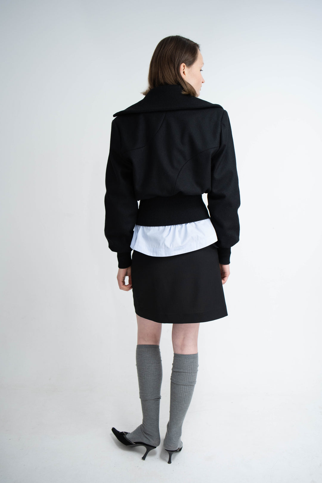 Pre-order Jet Bomber Wool Black