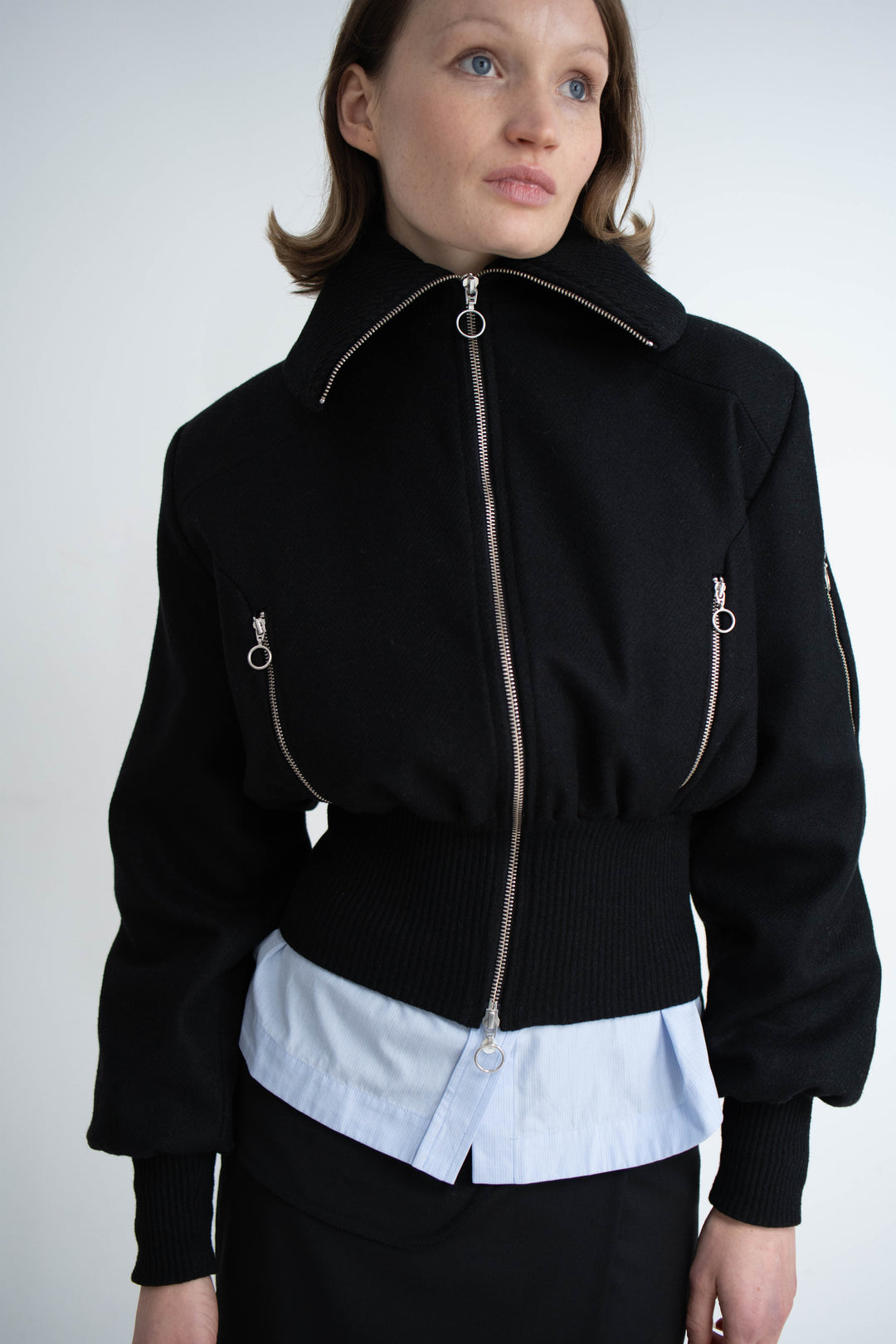 Pre-order Jet Bomber Wool Black