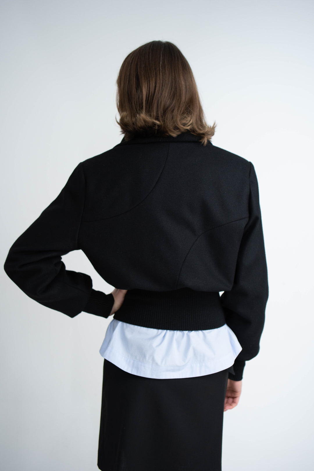 Pre-order Jet Bomber Wool Black