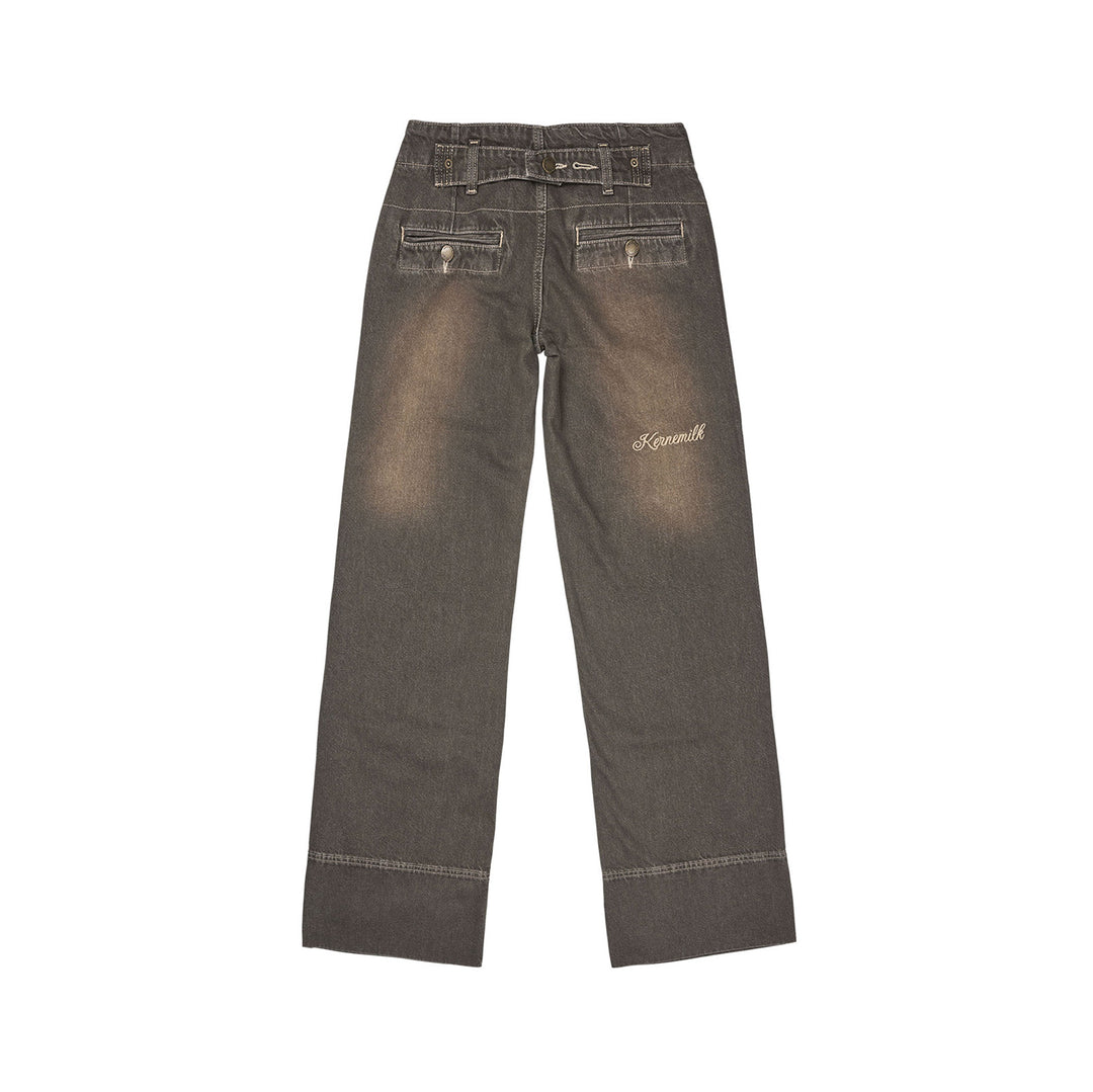 Karli Jeans Dusty Green