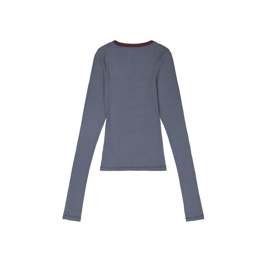 Lima Blouse Dusty Blue
