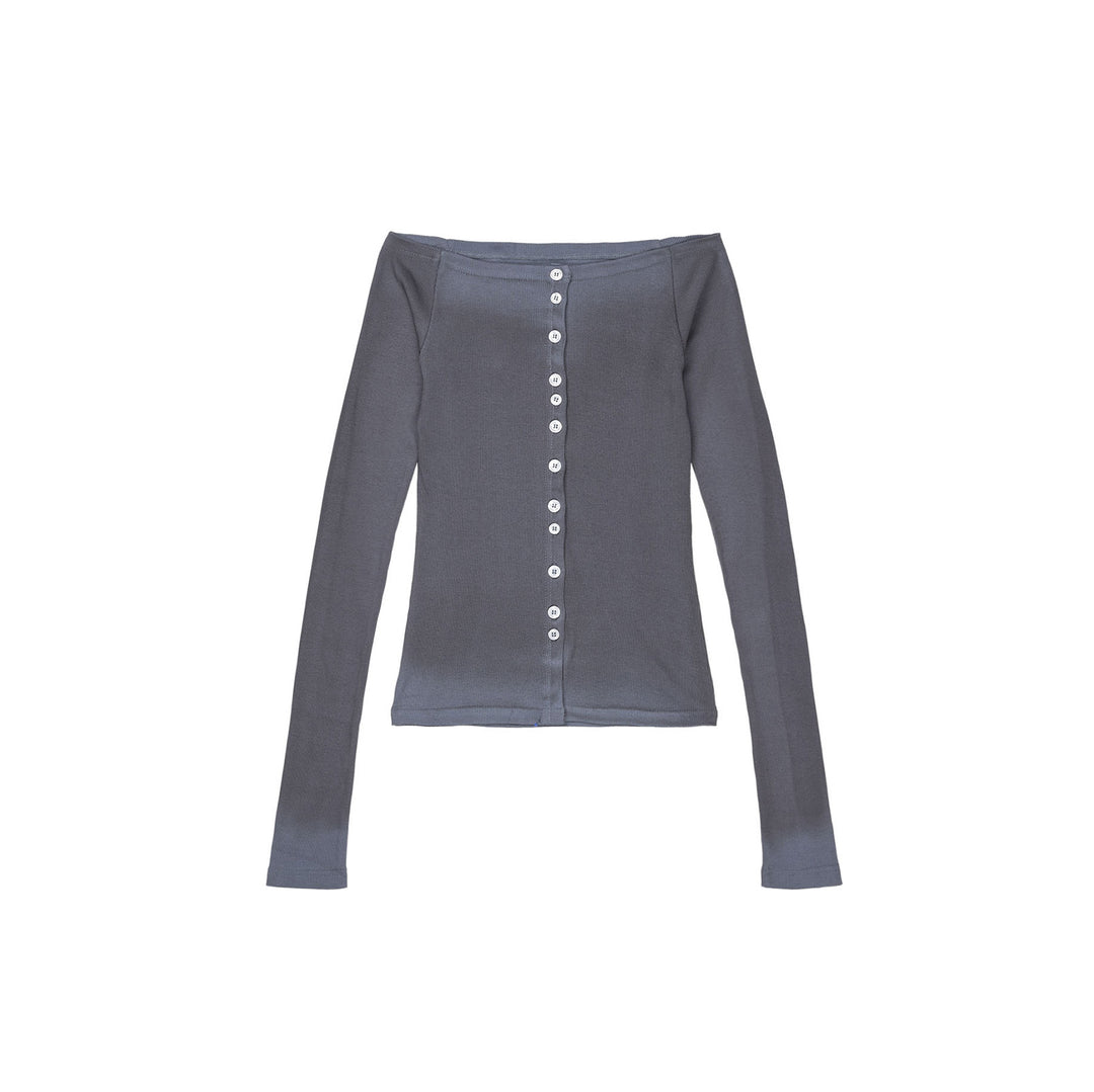 Matilda Cardigan Dusty Blue