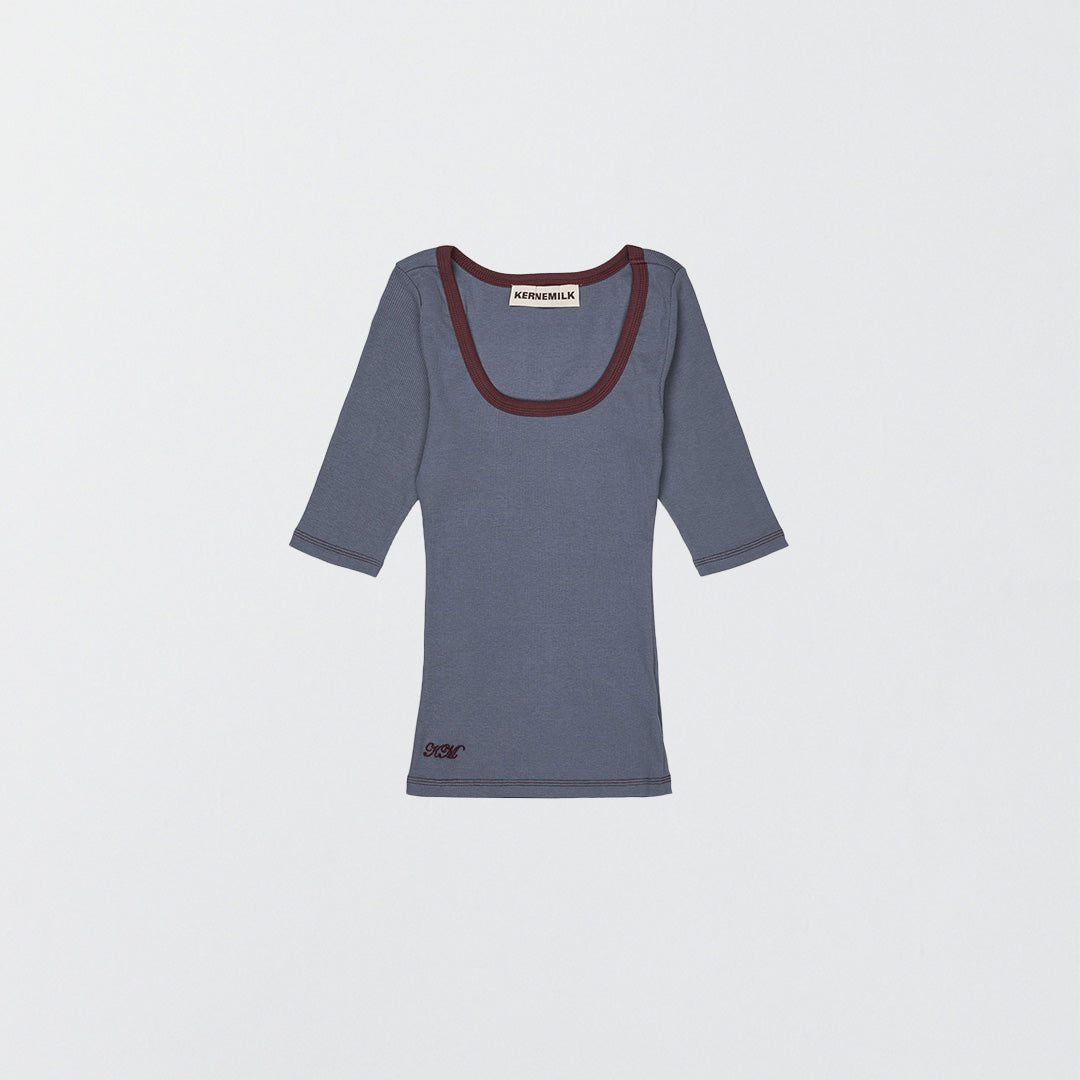 Mira T-Shirt Dusty Blue