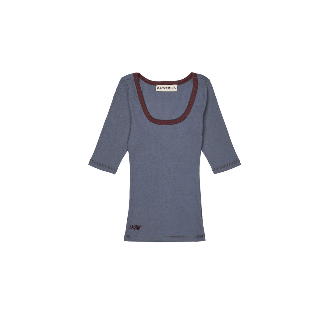 Mira T-Shirt Dusty Blue