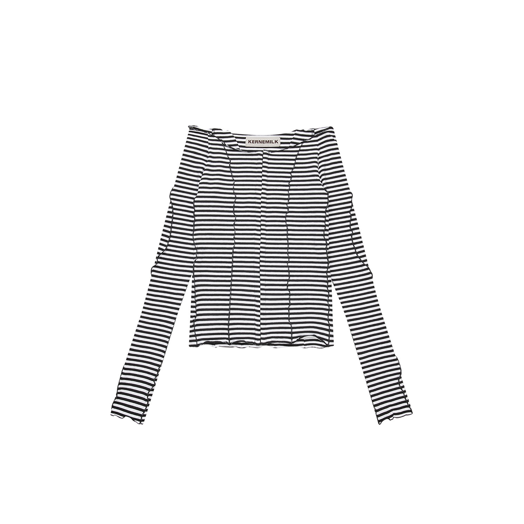 SPRING CARDIGAN BLACK/WHITE