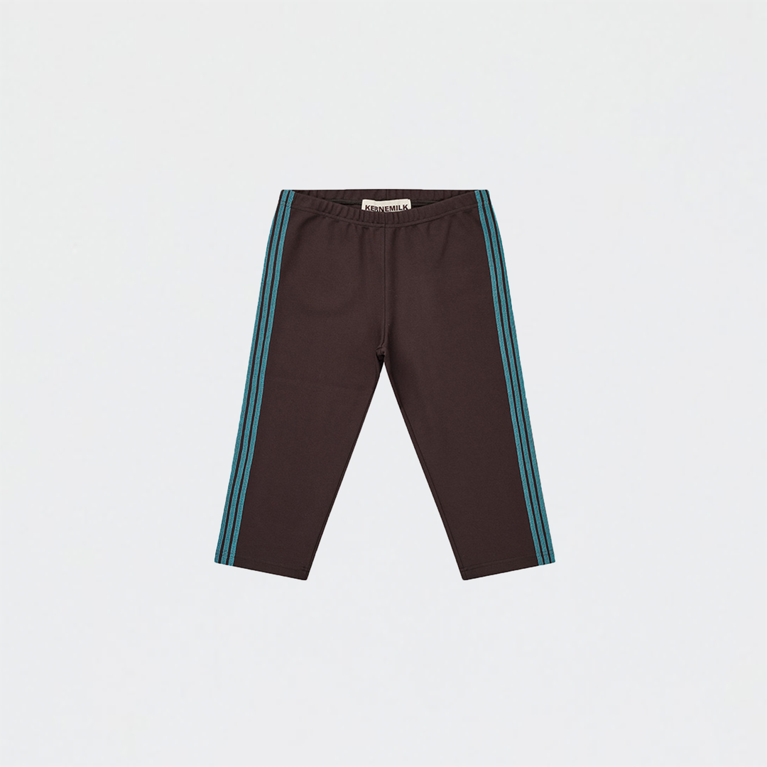 Alexa Capri Dark Brown/Bright Blue