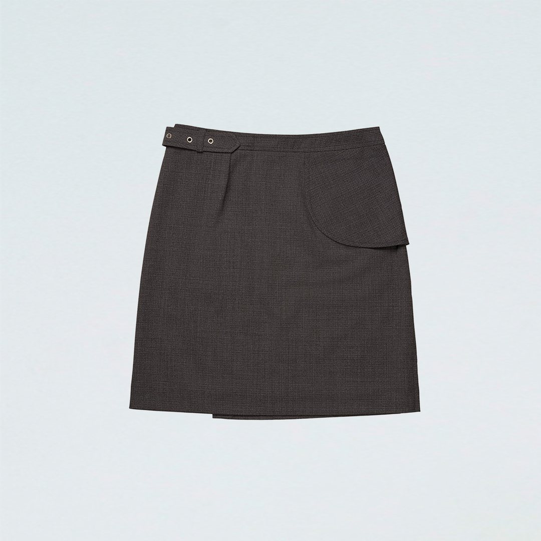 Alia Skirt Grey/Black