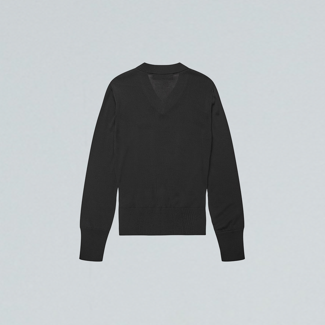 Deborah V-Neck Black
