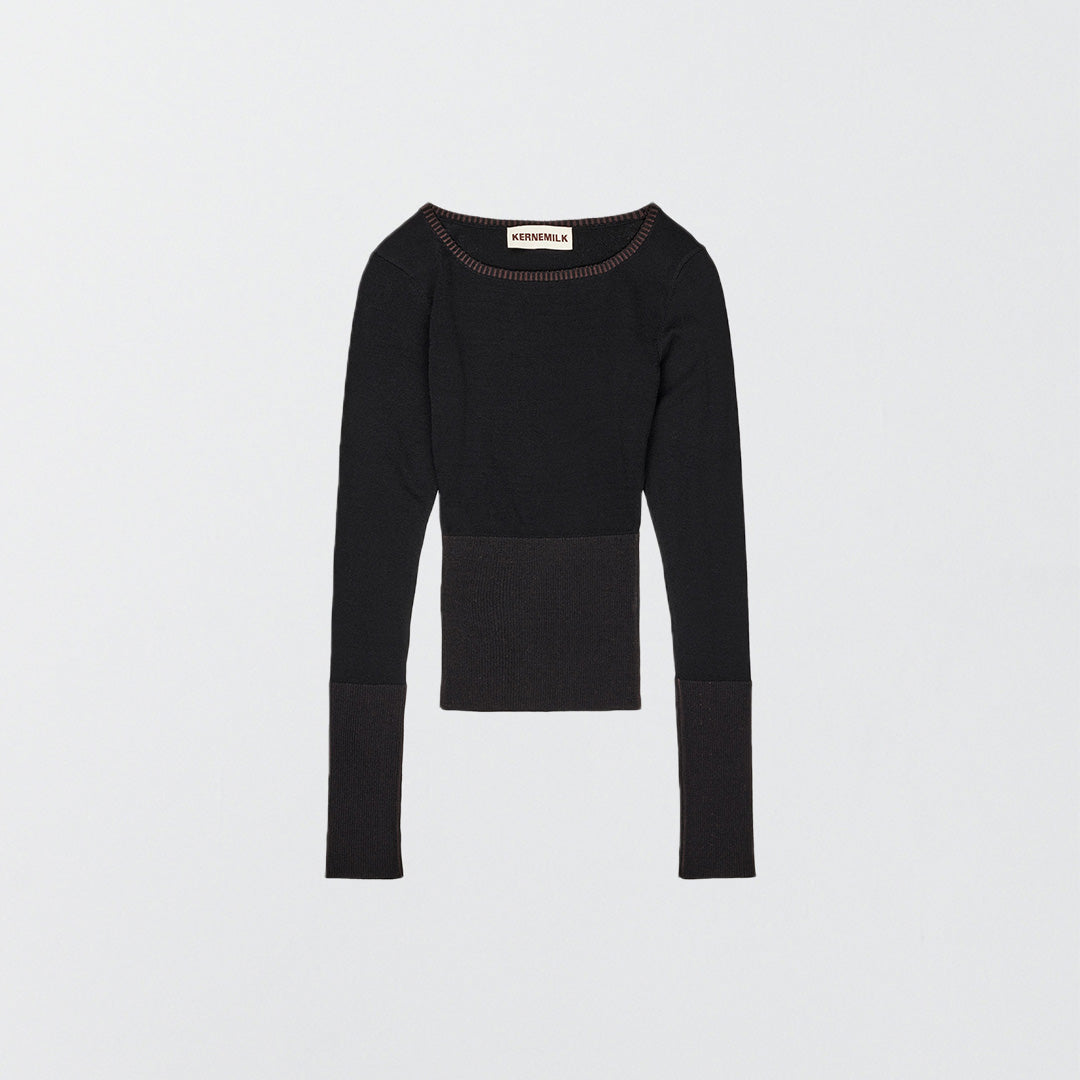 Gardenia Blouse Dark Brown
