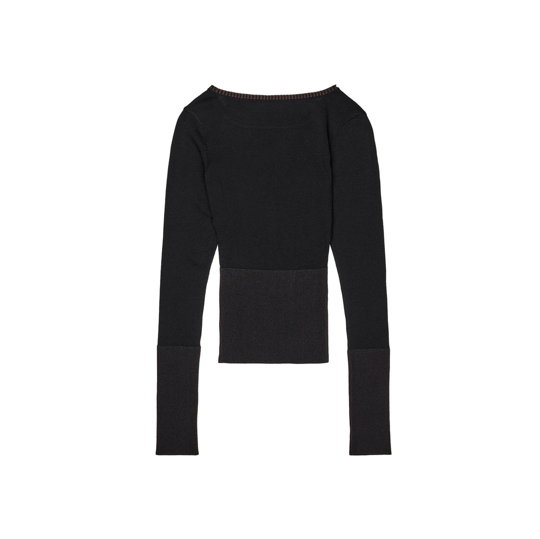 Gardenia Blouse Dark Brown