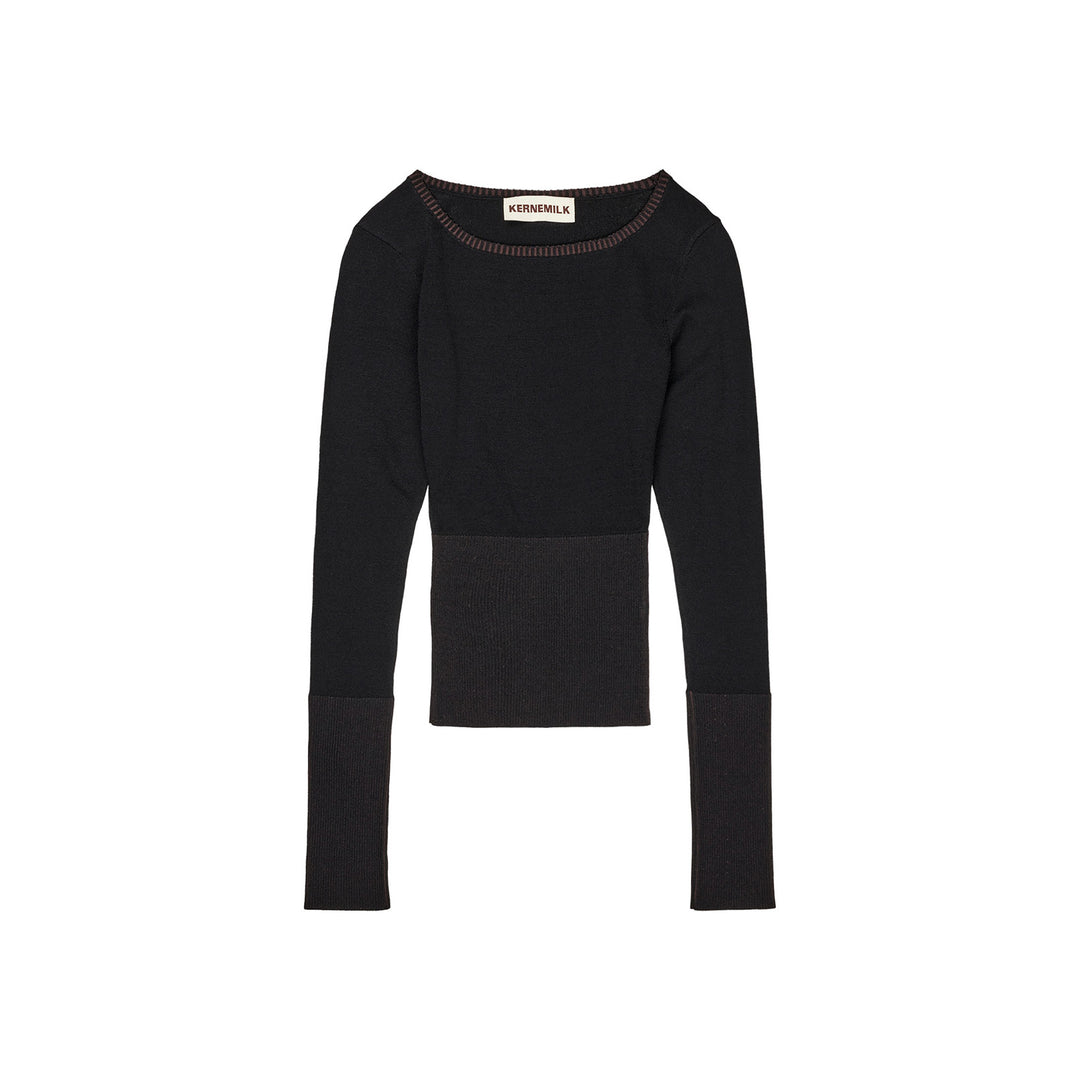 Gardenia Blouse Dark Brown