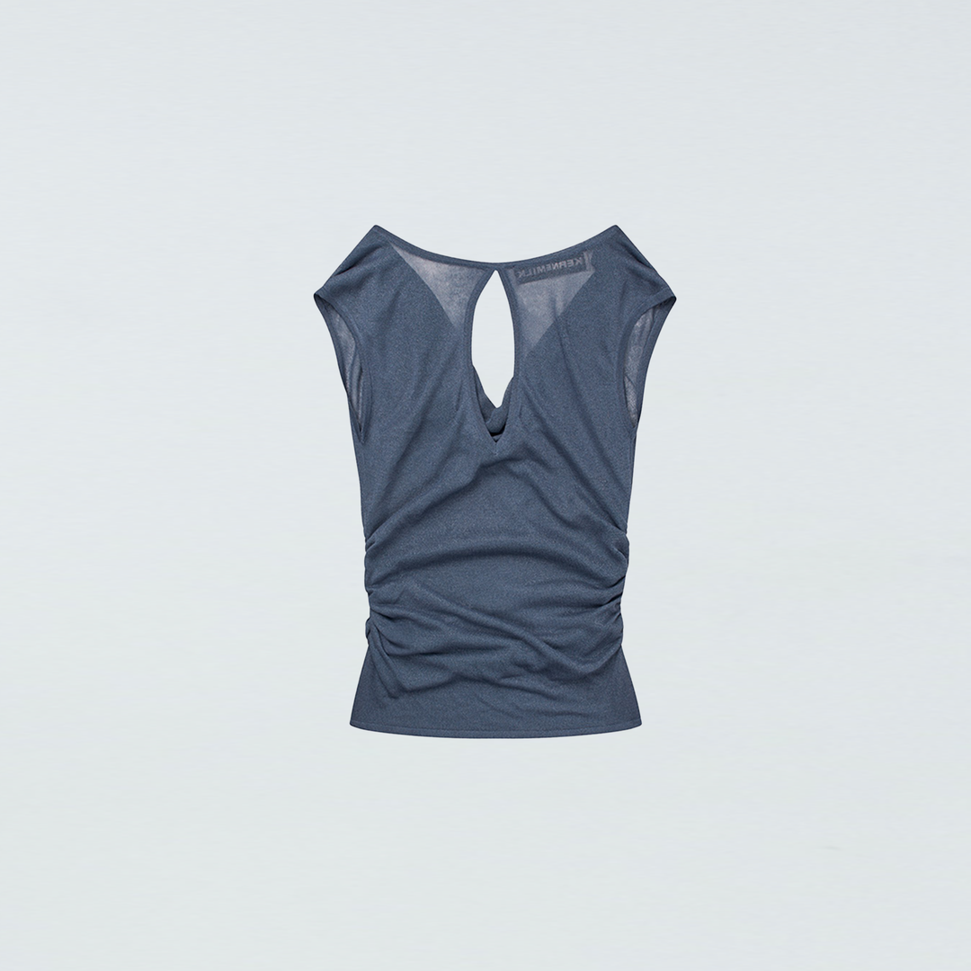 Iva Top Ocean Blue