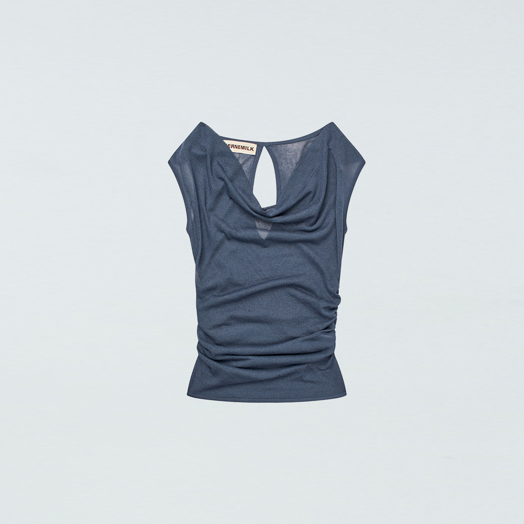 Iva Top Ocean Blue