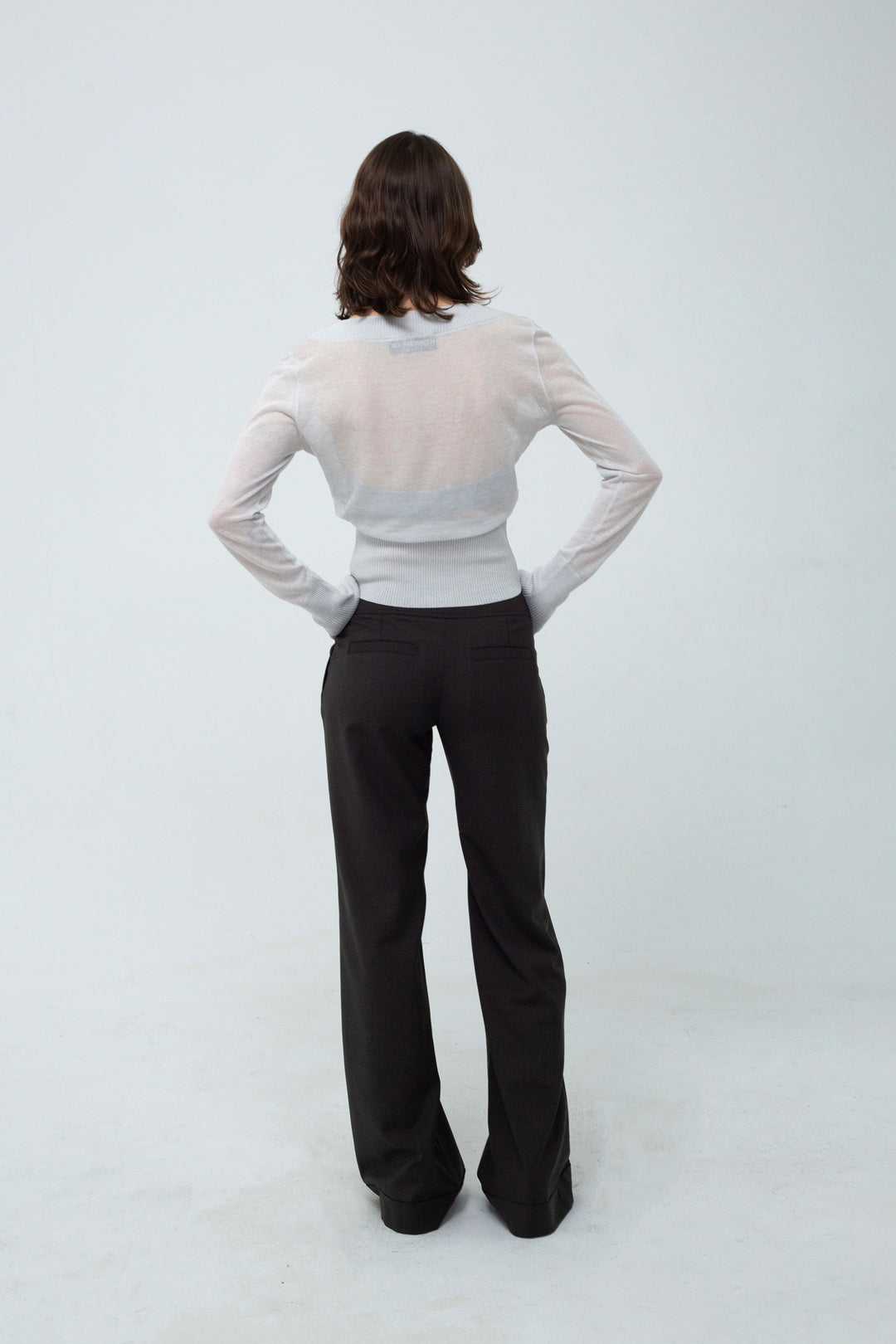 Jenni Pants Brown/Black