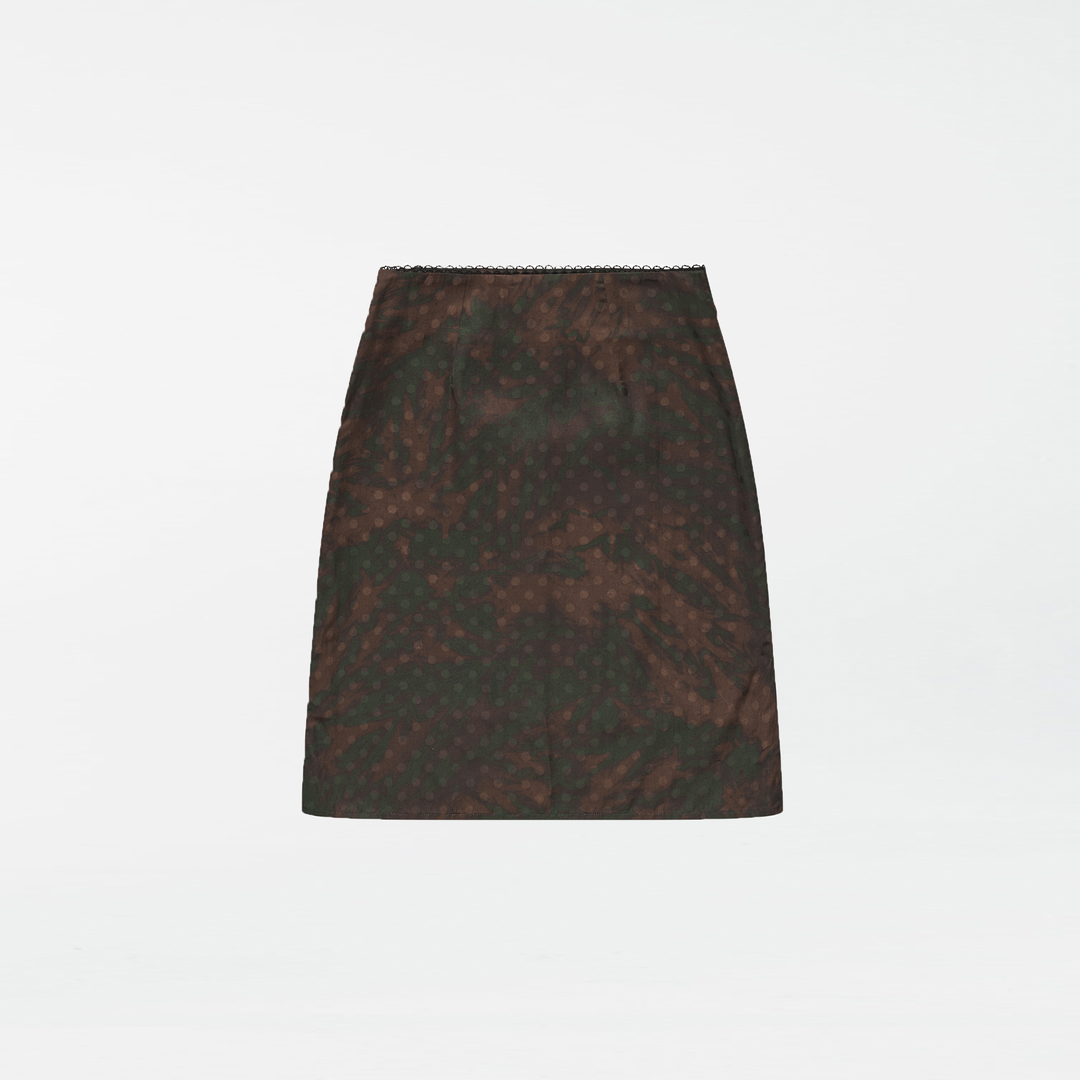 Lily Skirt Brown Dot