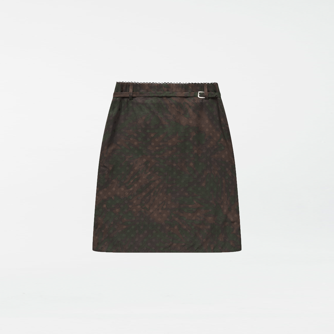 Lily Skirt Brown Dot