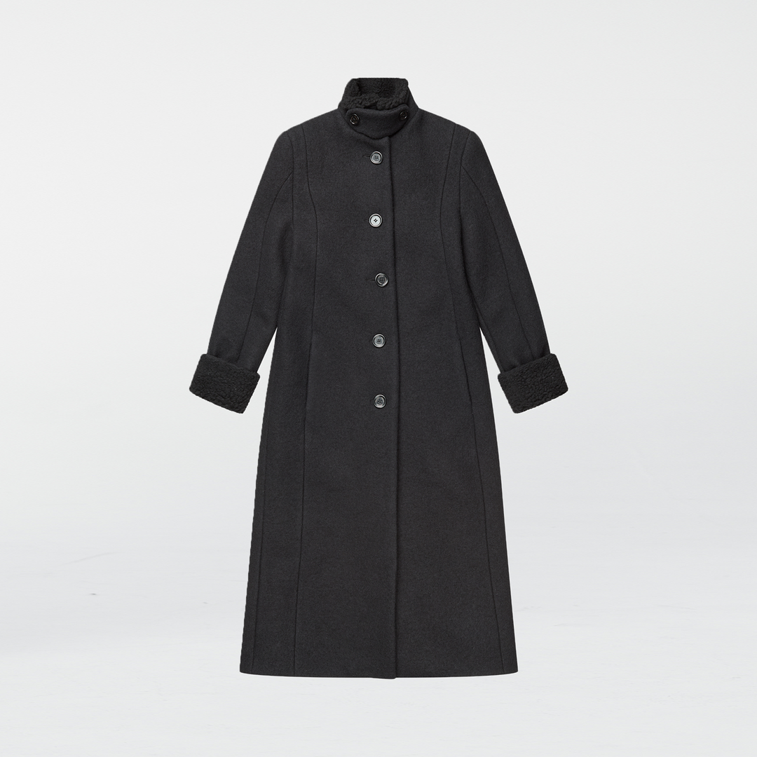 Lopu Coat Black