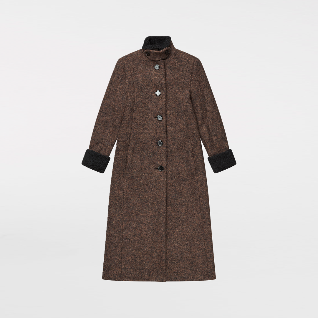 Lopu Coat Brown
