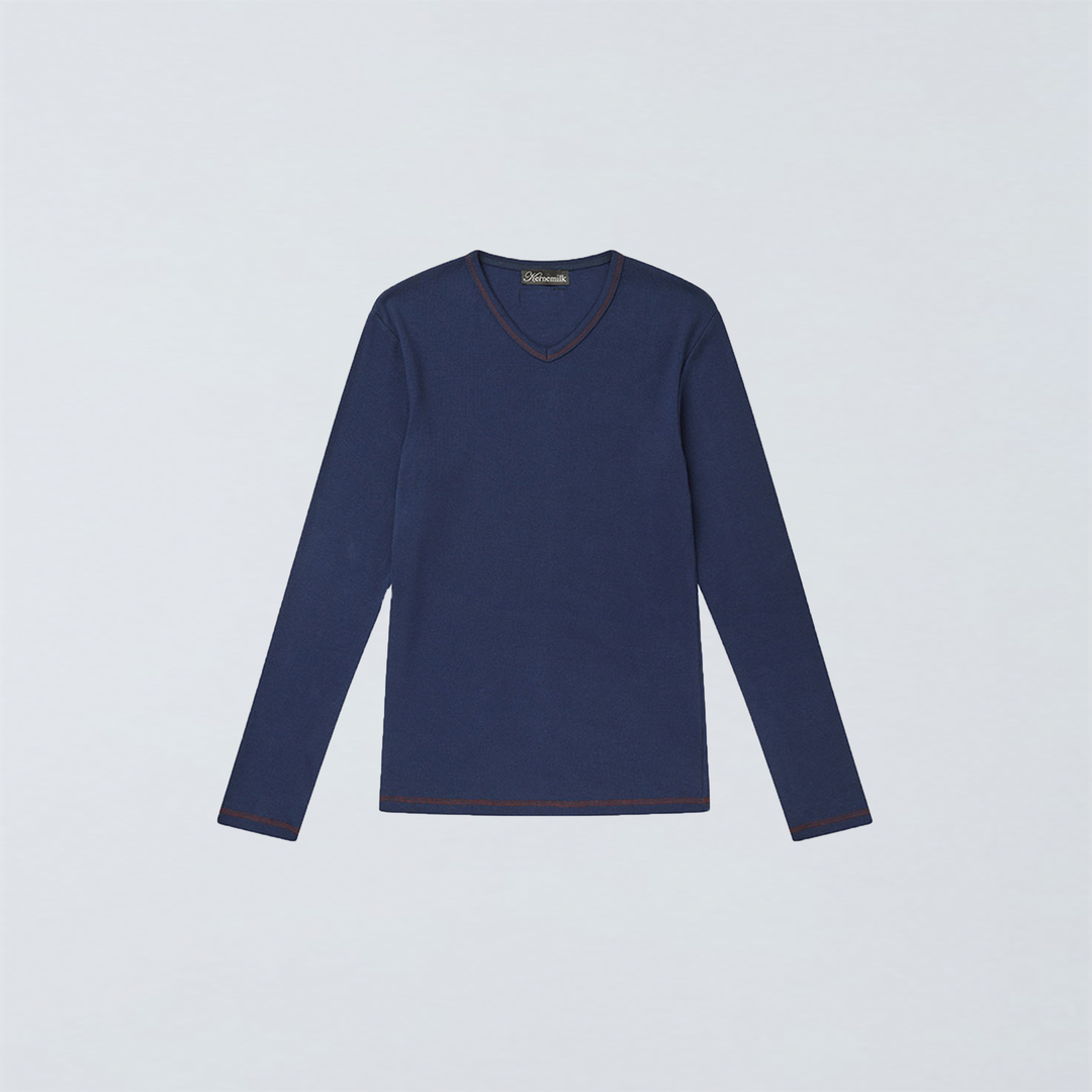 Marlon Long Sleeve Dark Navy