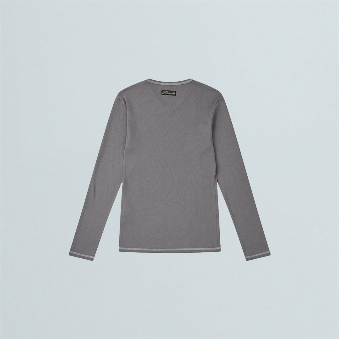 Marlon Long Sleeve Dark Grey