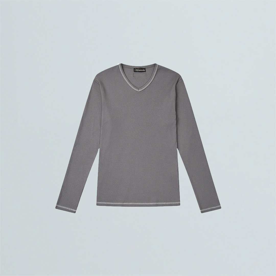 Marlon Long Sleeve Dark Grey