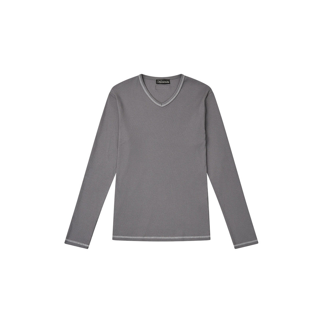 Marlon Long Sleeve Dark Grey