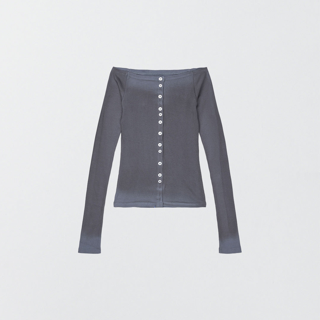 Matilda Cardigan Dusty Blue