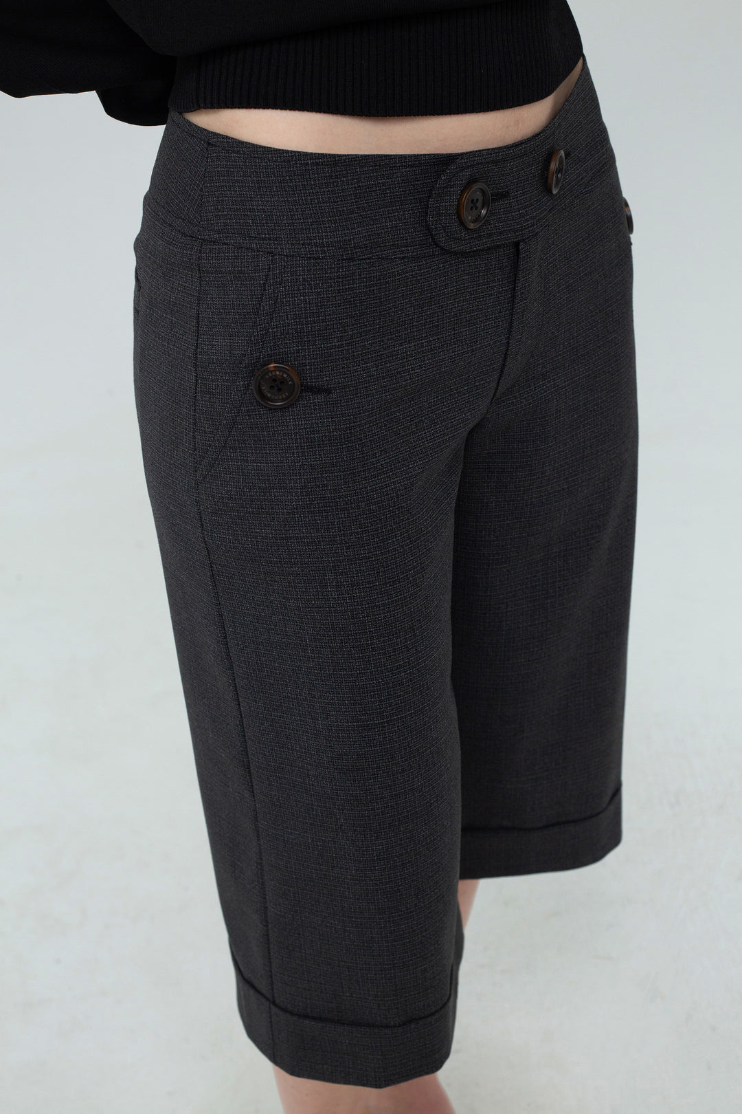 Poula Shorts Grey/Black