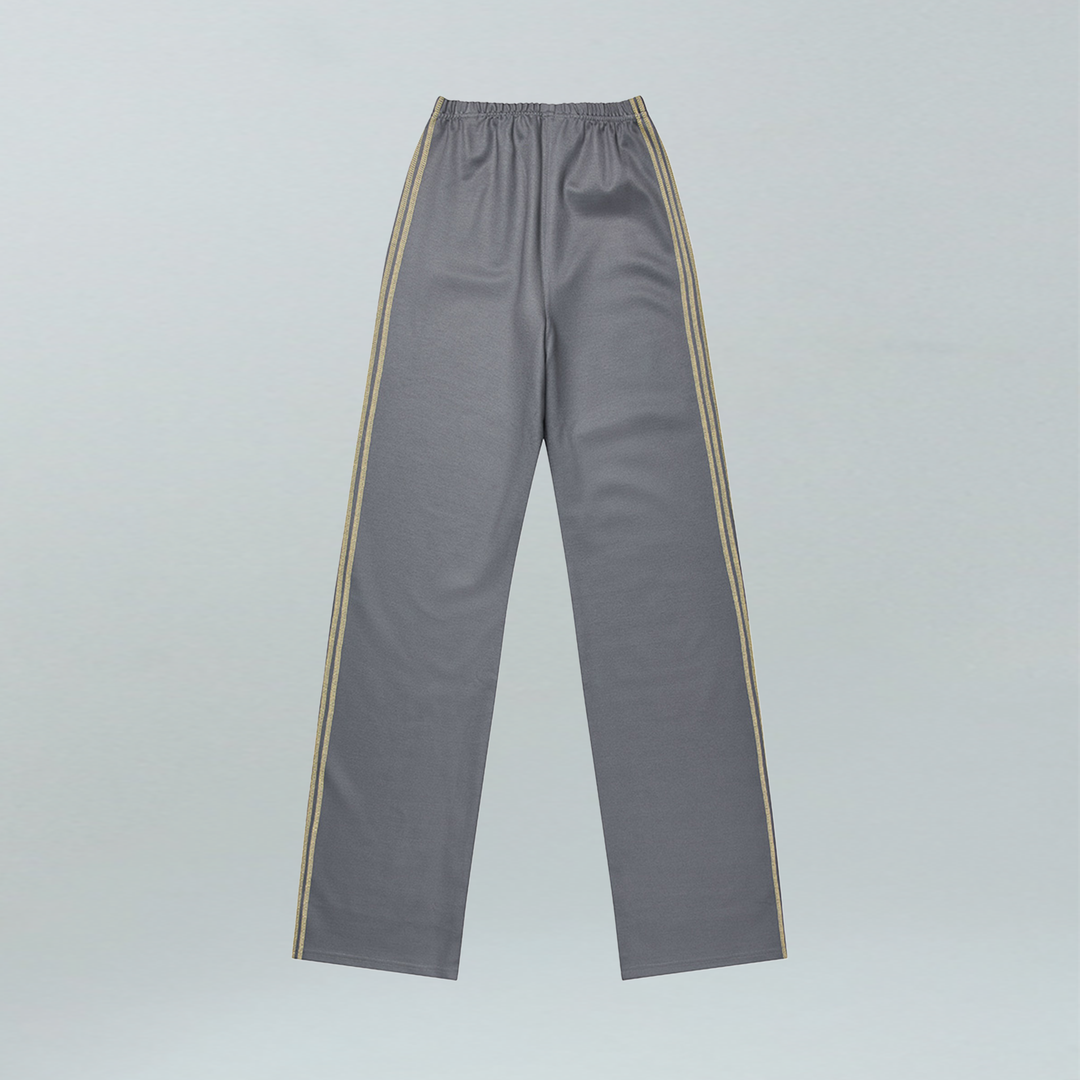Ziggi Track Pants Grey/Light Yellow